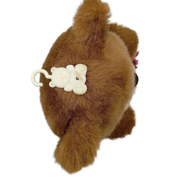 DanDee Special Touch Plush Teddy Bear With Tartan Plaid Scarf Ears Hands Feet - Picture 5 of 12